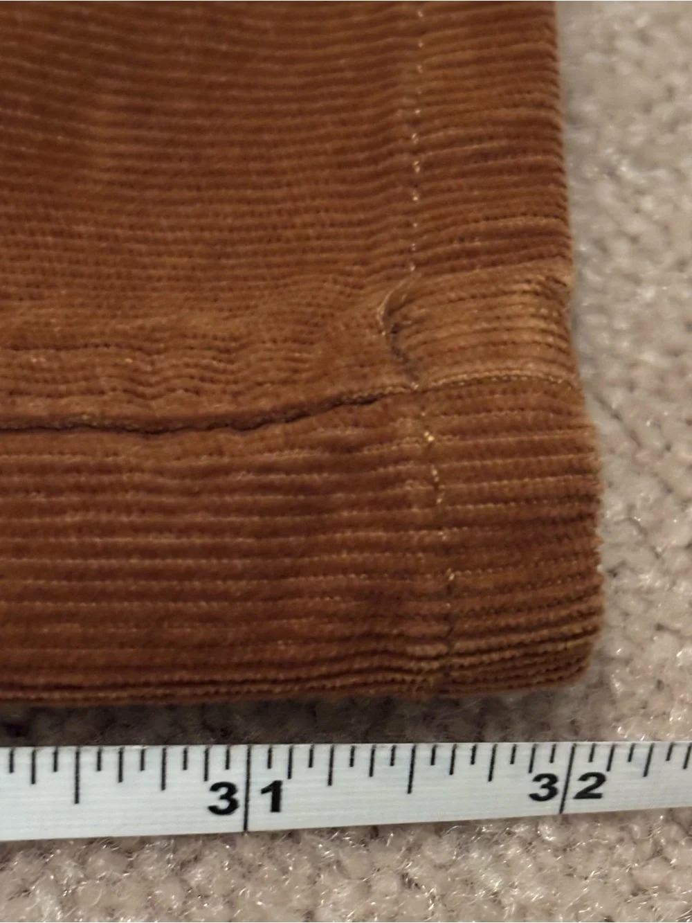 J. Crew Women's 28 R Corduroy Favorite Fit Bootcut Pants Brown